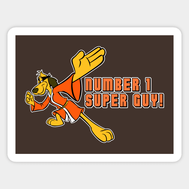 Hong Kong Phooey Number One Super Guy Sticker by Nova5